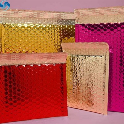 Colorful  Laser Aluminized Film Bubble Envelope