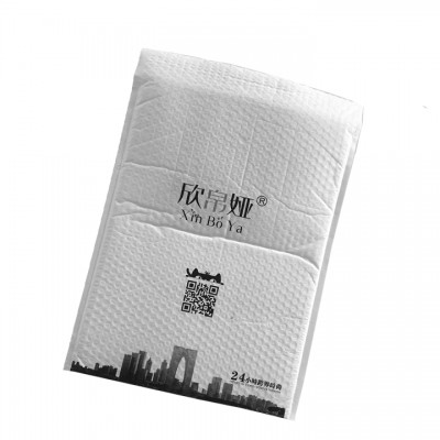 Free samples wholesale custom poly bubble mailer for cuticle aligned hair with logo